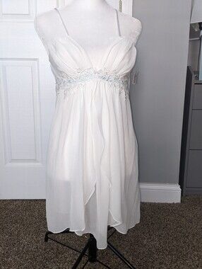 Jonquil Ivory Bridal Short Gown S NWT